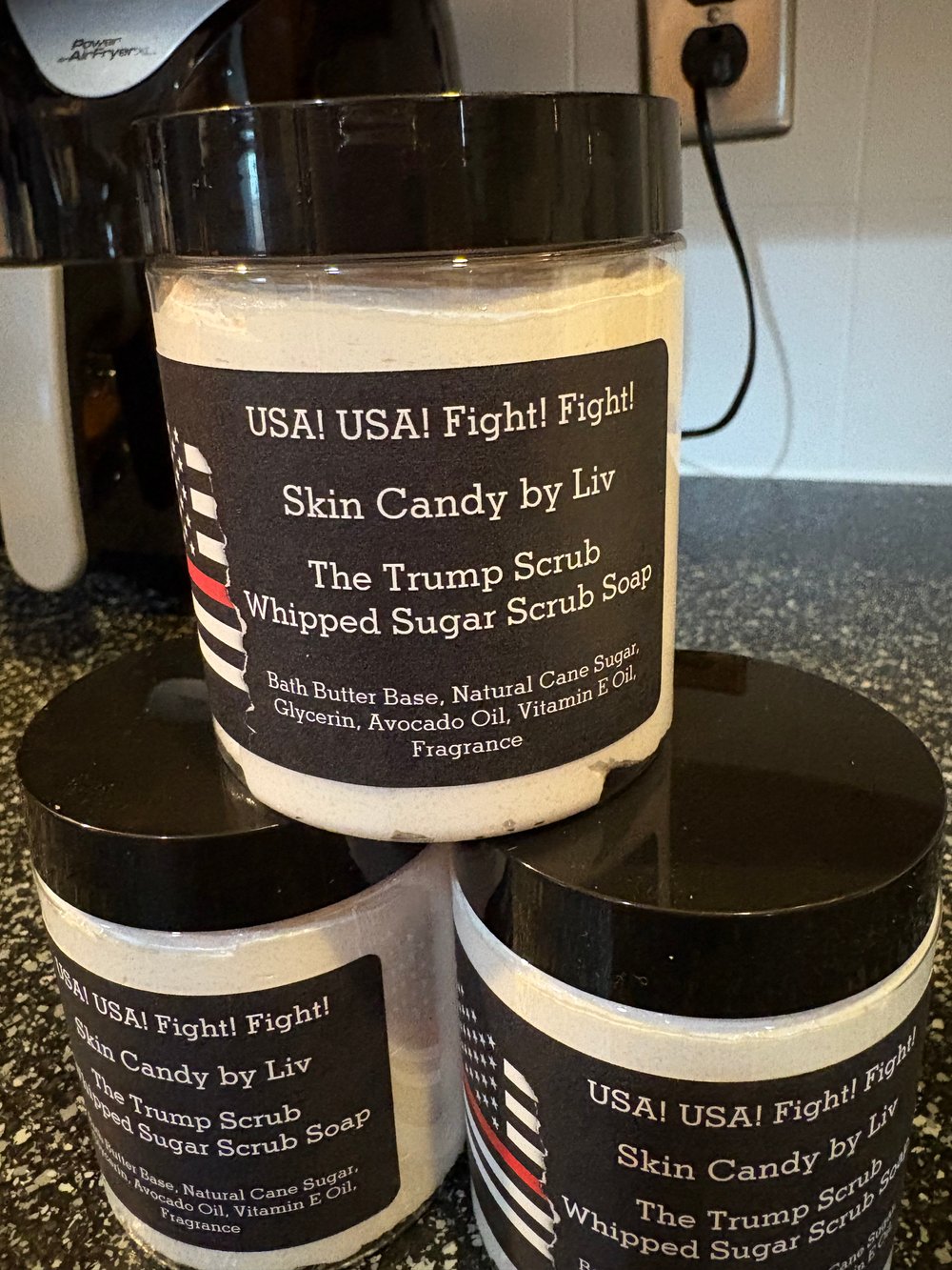 The Trump Scrub Whipped Sugar Scrub Soap