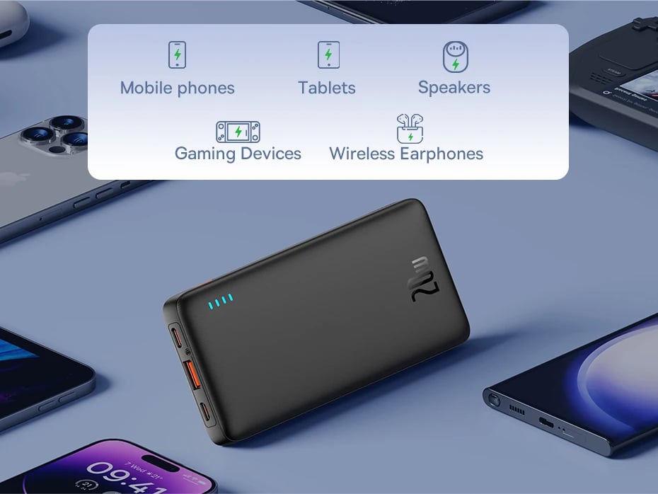 MSL 20W Power Bank - 10000mAh Fast Charge Portable Charger