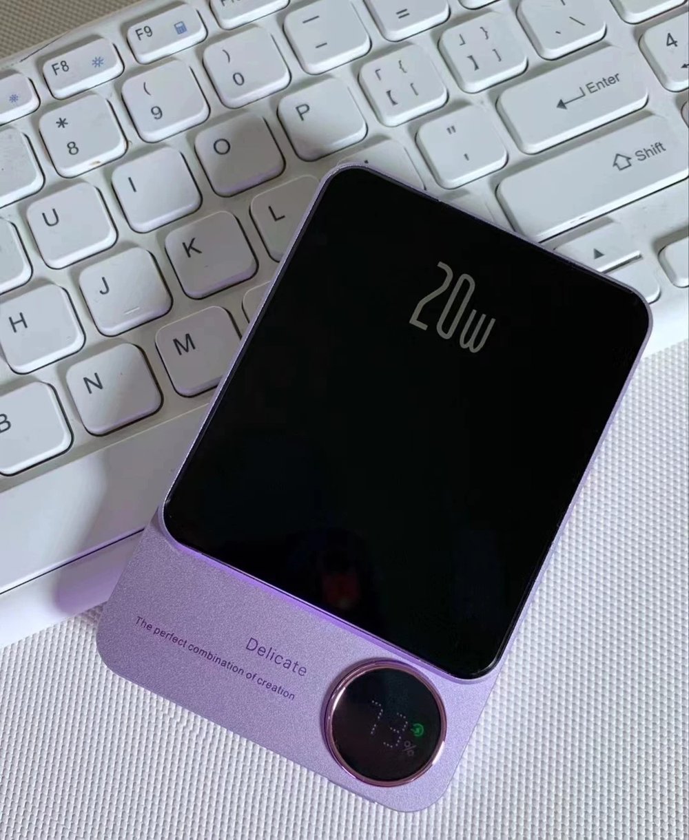 MSL Magnetic Wireless Power Bank - 10000mAh with LED Display