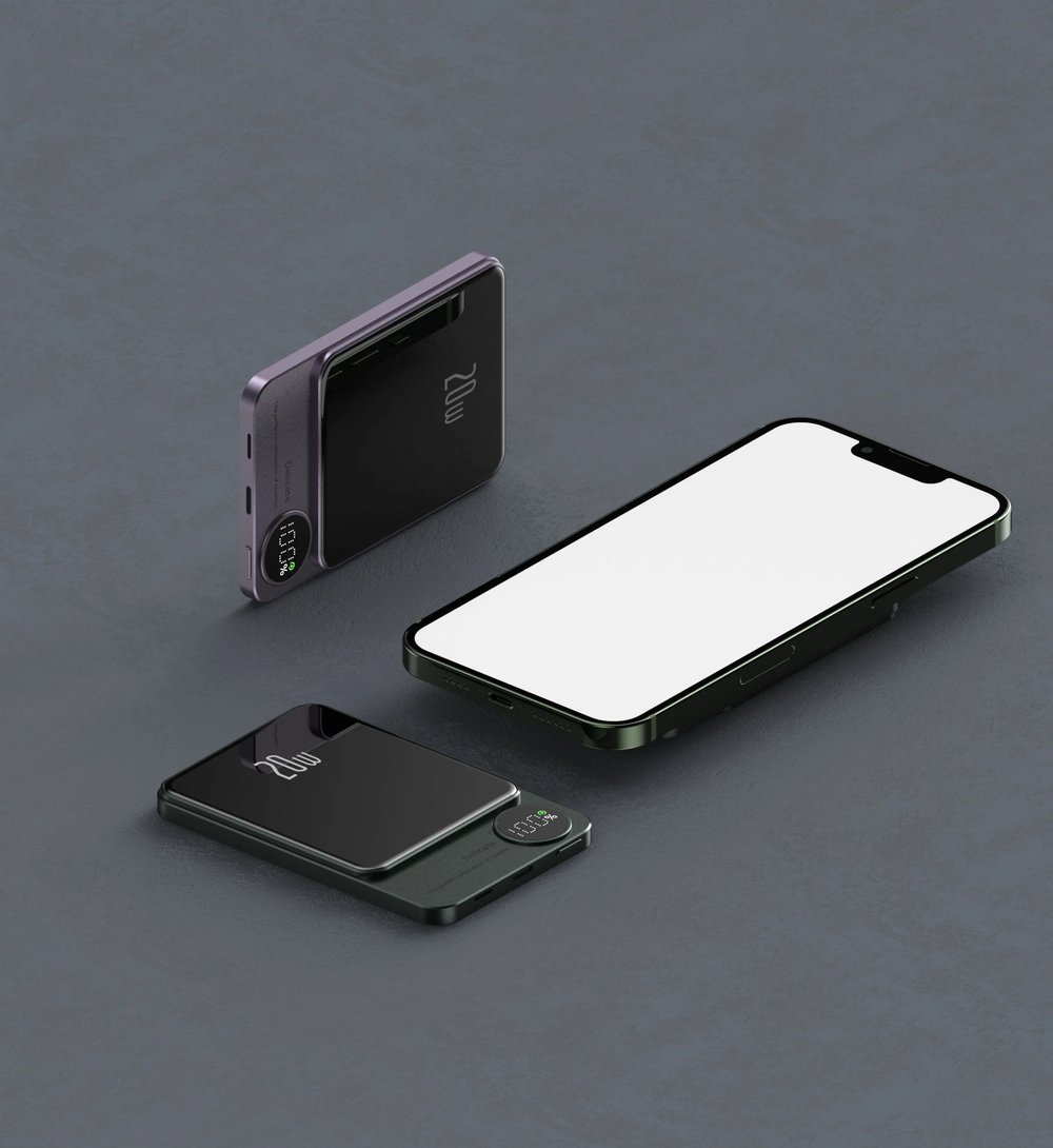 MSL Magnetic Wireless Power Bank - 10000mAh with LED Display