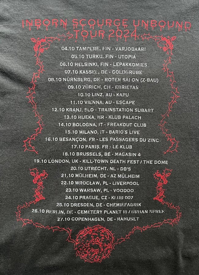 I.S.U. EURO TOUR TEE