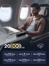 MSL 100W Power Bank - 20000mAh with LED Display