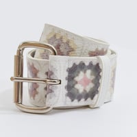 Image 1 of NORMA leather printed belt