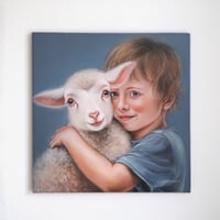 Image 1 of Vegan for the Animals | Canvas (Leinwand)