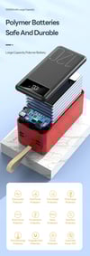MSL 120W Power Bank - 120000mAh High Capacity with LED Display