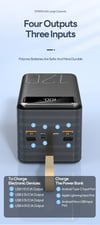 MSL 120W Power Bank - 120000mAh High Capacity with LED Display