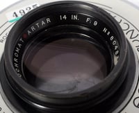 Image 10 of Goerz Red dot Apo Artar 14" [355mm] F9 Lens ILEX #4 shutter #4925