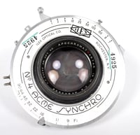 Image 2 of Goerz Red dot Apo Artar 14" [355mm] F9 Lens ILEX #4 shutter #4925