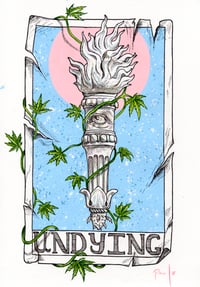 Image 1 of Undying- A5 or A5 print on 270gsm paper