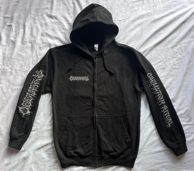 CREMATION RITUAL ZIPPER HOODIE