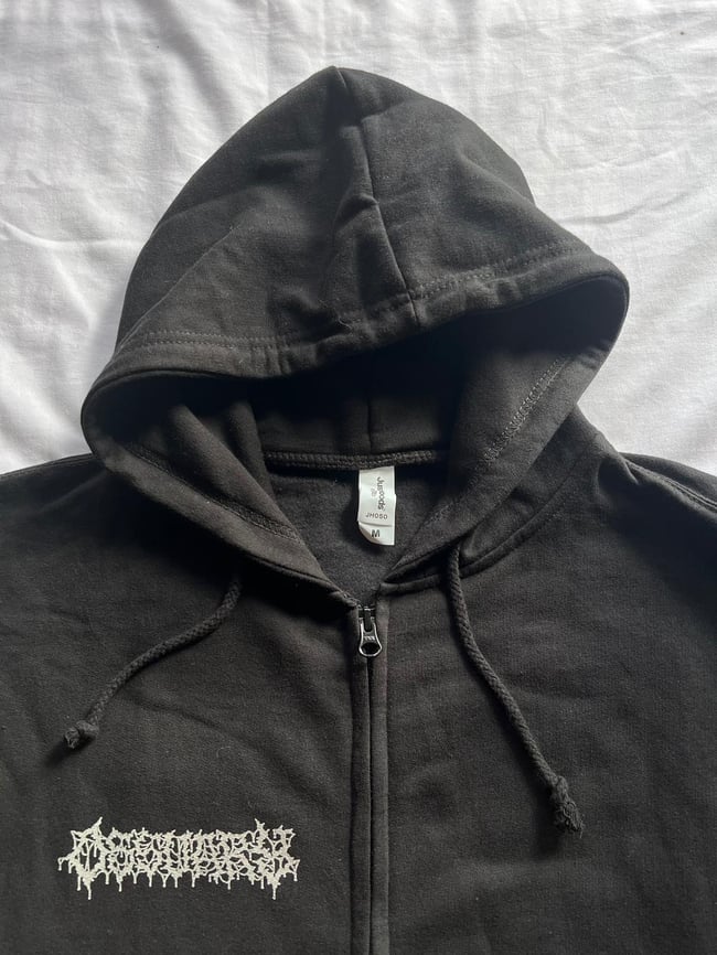 CREMATION RITUAL ZIPPER HOODIE