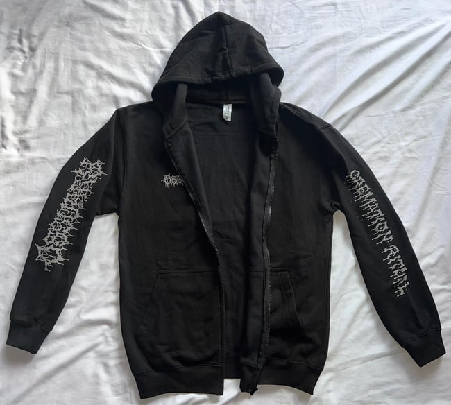 CREMATION RITUAL ZIPPER HOODIE