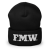 FMW-E-OLDSCHOOL LOGO CUFFED BEANIE