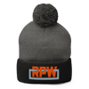 RUTHLESS PRO WRESTLING-OLDSCHOOL LOGO CUFFED POM POM BEANIE