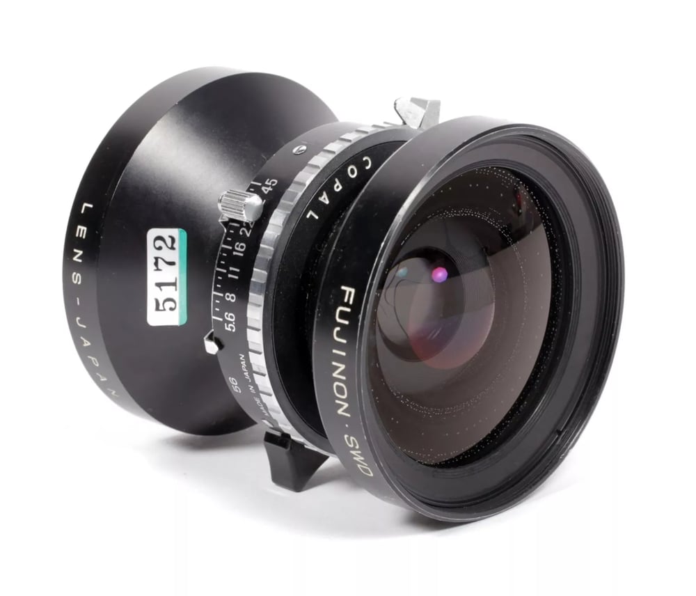 Image of Fuji Fujinon SWD 75mm F5.6 wide angle Lens in Copal #0 Shutter #5172