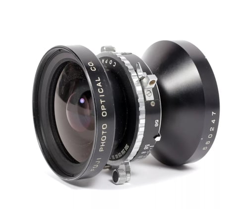 Image of Fuji Fujinon SWD 75mm F5.6 wide angle Lens in Copal #0 Shutter #5172