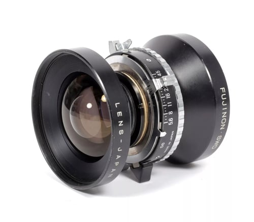 Image of Fuji Fujinon SWD 75mm F5.6 wide angle Lens in Copal #0 Shutter #5172