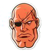 Sagat Sticker