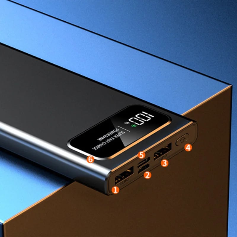 MSL 120W Power Bank - 20000mAh with Digital Display