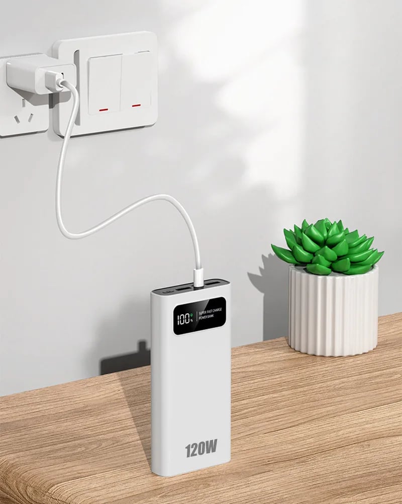 MSL 120W Power Bank - 20000mAh with Digital Display