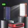 MSL Solar Power Bank - 50000mAh with 4 USB Ports and Camping Light