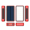 MSL Solar Power Bank - 50000mAh with 4 USB Ports and Camping Light