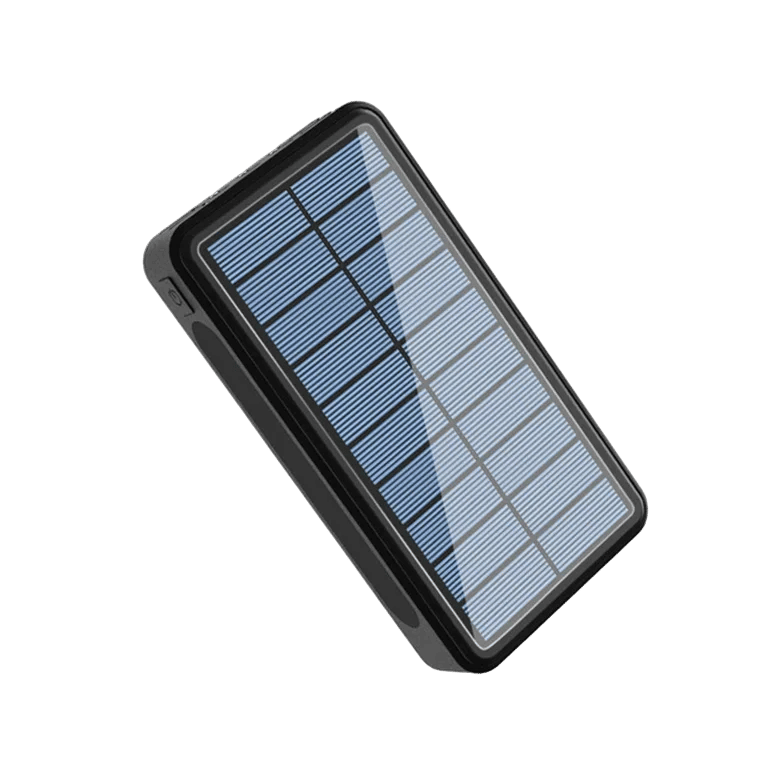 MSL Solar Power Bank - 50000mAh with 4 USB Ports and Camping Light