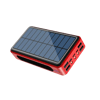 MSL Solar Power Bank - 50000mAh with 4 USB Ports and Camping Light