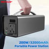 MSL 200W Portable Solar Generator Power Station - 32000mAh