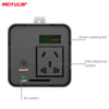 MSL 200W Portable Solar Generator Power Station - 32000mAh