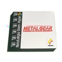 PS1 Metal Gear Solid Sticker designed be DEADCELL