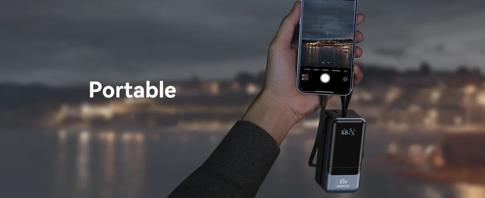 MSL 65W Power Bank - 18400mAh with Smart Digital Display