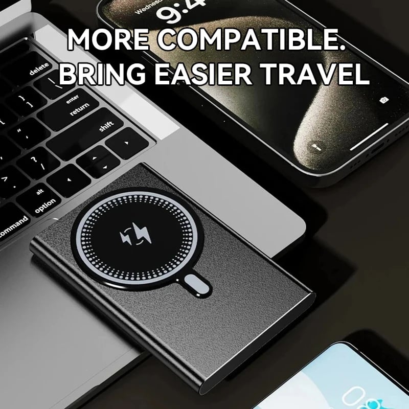 MSL 50000mAh Ultra-Thin Wireless Power Bank with Fast Charging