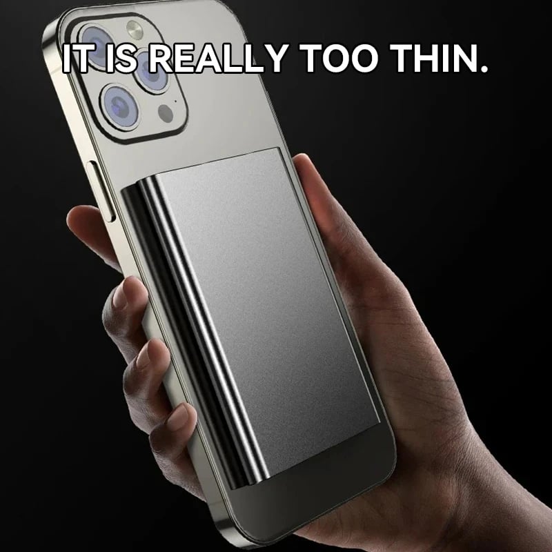 MSL 50000mAh Ultra-Thin Wireless Power Bank with Fast Charging
