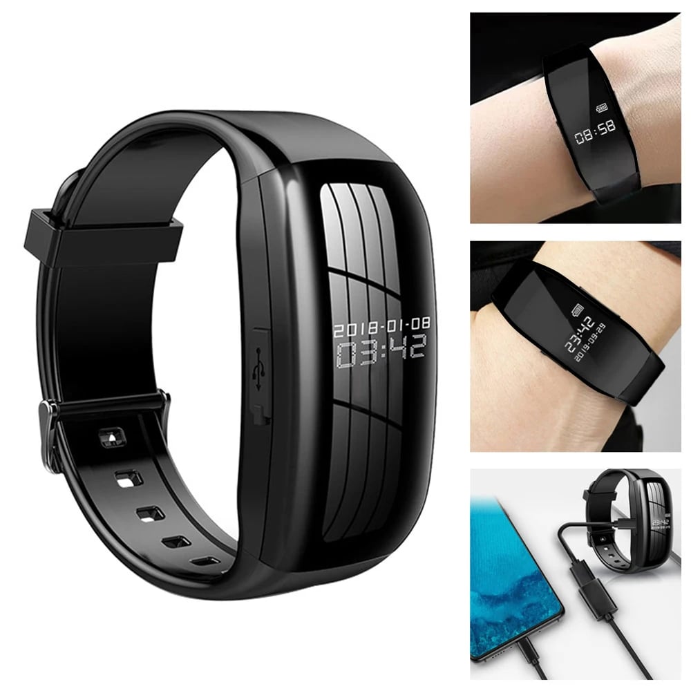 MSL Video Mini Camera Watch - 1080P HD Audio Recorder with USB and Noise Reduction