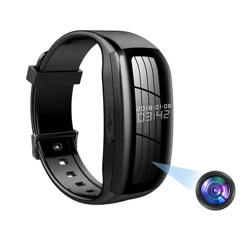 MSL Video Mini Camera Watch - 1080P HD Audio Recorder with USB and Noise Reduction