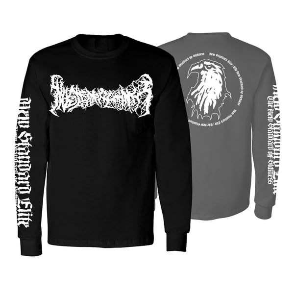 Image of NUCLEAR REMAINS "ORIGINAL LOGO" LONG SLEEVE