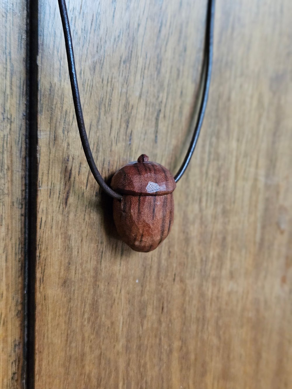 Image of Heart & Acorn Pendants 