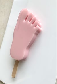 Image 2 of Funny Feet Ice Cream Lolly Retro Art