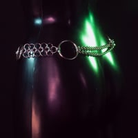 Image 5 of Stainless Steel Chainmail Hoop Belt