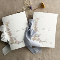 Image 1 of Marianne's bouquet Wedding vow book