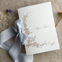 Image 3 of Marianne's bouquet Wedding vow book