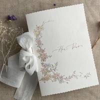 Image 4 of Marianne's bouquet Wedding vow book