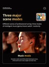MSL M6 Touch Screen Earbuds - Bluetooth 5.3 with ANC and ENC
