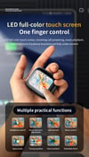 MSL M6 Touch Screen Earbuds - Bluetooth 5.3 with ANC and ENC