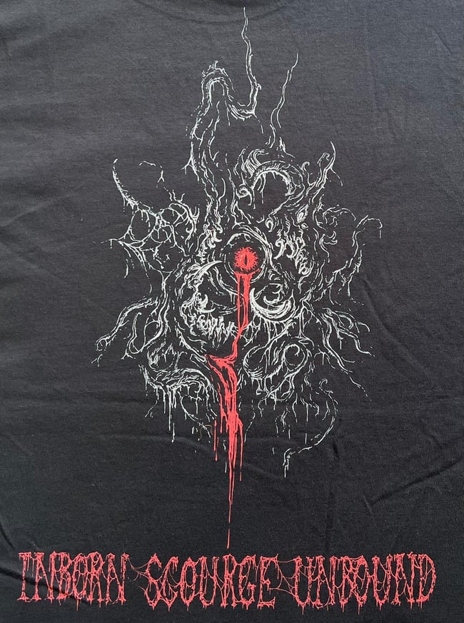 "INBORN SCOURGE UNBOUND" T-SHIRT