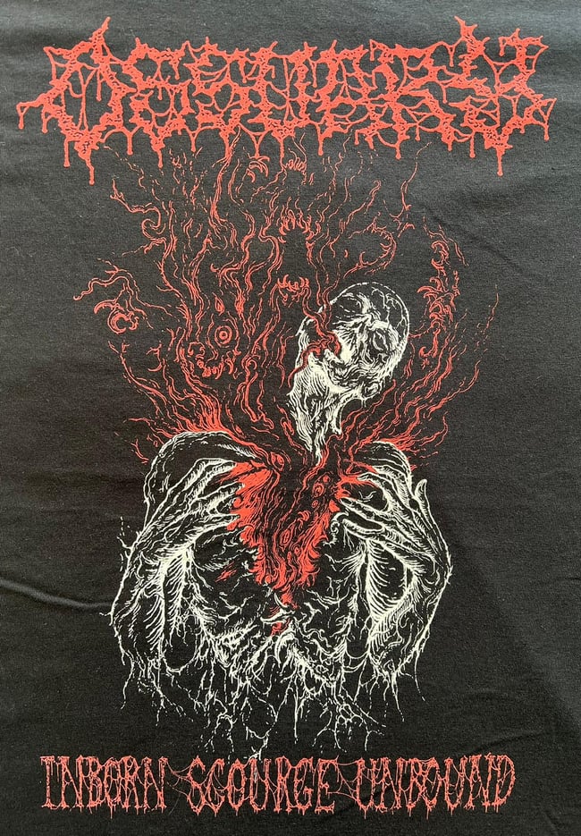 "INBORN SCOURGE UNBOUND" T-SHIRT