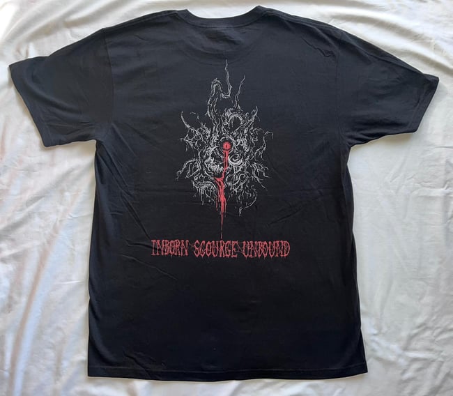 "INBORN SCOURGE UNBOUND" T-SHIRT
