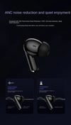 MSL Pro Max Wireless Bluetooth Earphones - TWS with ANC and Digital Display