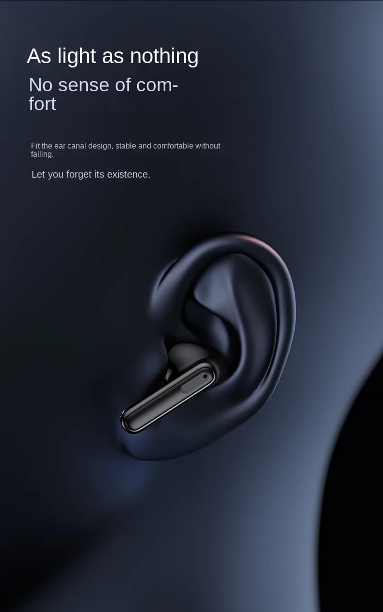 MSL Pro Max Wireless Bluetooth Earphones - TWS with ANC and Digital Display